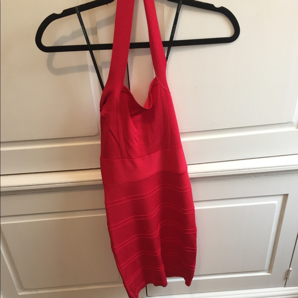 Bebe red xs dress